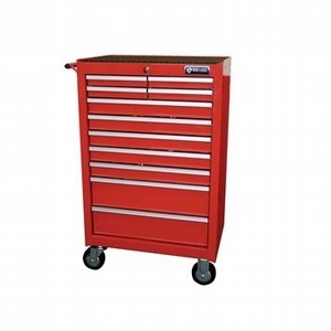 Britool 11 Drawer Roller Cabinet - Red BRCR11