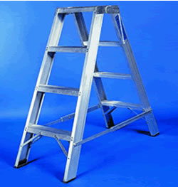 Titan 5 Tread Double Sided Aluminium Steps