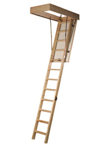 Titan TMM26 Midmade Timber Loft Ladder (Max Height 2,840mm)