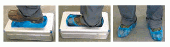 Dispensable overshoe refill pack BL3 OS2 to suit BL3 DSD2 dispenser (pk 100/50 prs)