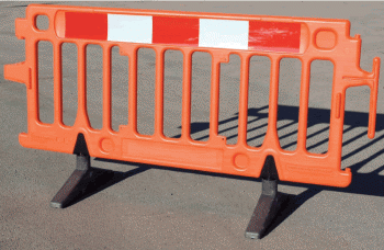 2 Metre Avalon Linking Safety Barrier - Orange