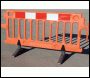 2 Metre Avalon Linking Safety Barrier - Orange