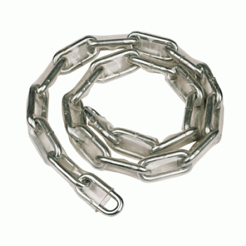Plastic Sleeved Security Chain 10mm x 1.5 Metre Length
