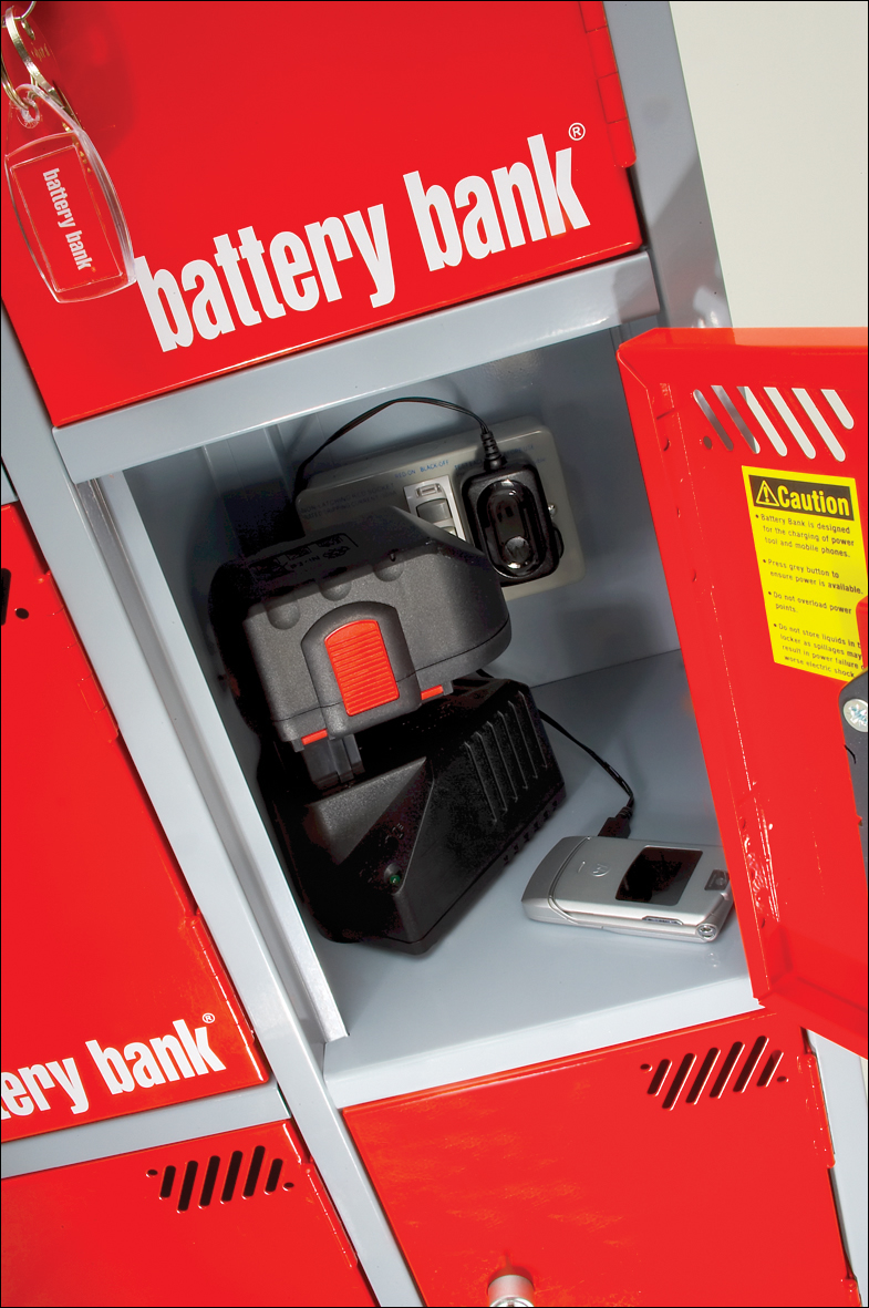 Battery Bank Charging Station Charging Locker Power Tool Locker 11 Door Limited Stock Available Product