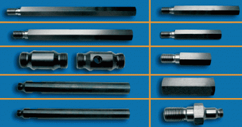 Belle Extension Rods & Adaptors
