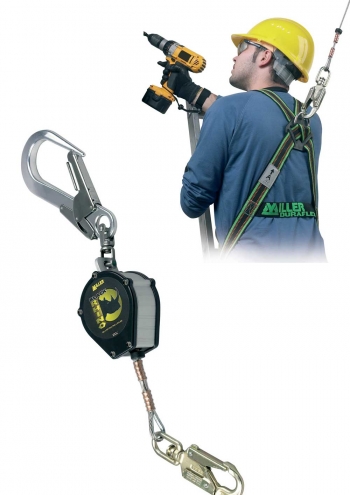 Miller HN3BR30 Black Rhino Lifeline c/w Scaffold Hook 2.85m