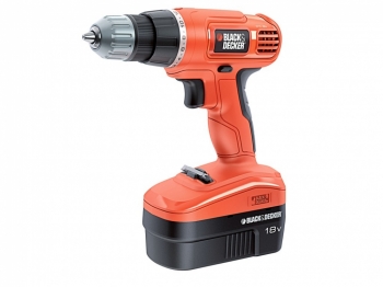 Black and Decker EPC188BK 18v 10mm Keyless VAriable Speed Cordless Drill with Torque and Hammer Settings