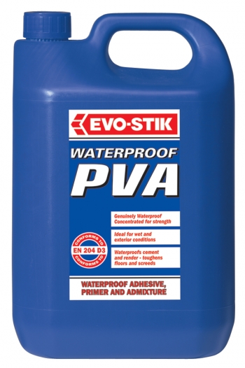 Bostik Evo-bond Waterproof Pva (jerry) - 5 ltr - Box of 4