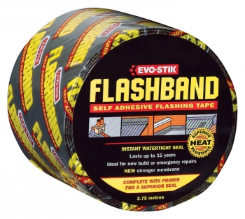 Bostik Flashband Original - Special Grey Finish Complete With Primer - 3.75m - 75 mm - Box of 8