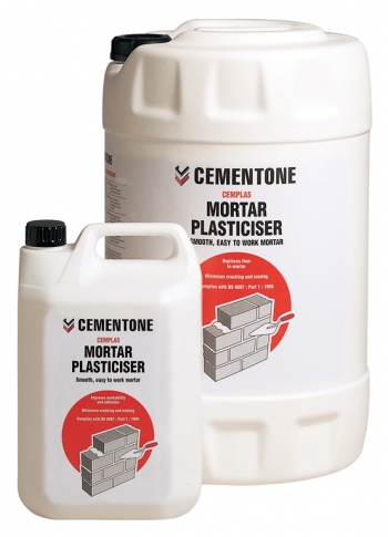 Bostik Mortar Plasticiser (cemplas) - 5 litre - Box of 4