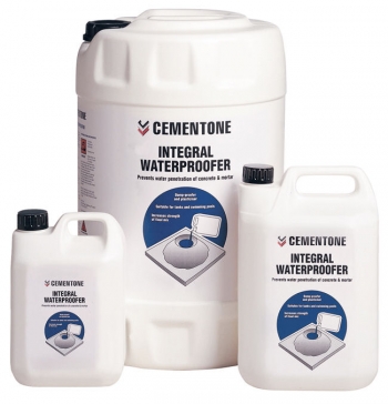 Bostik Integral Waterproofing Liquid - 25 litre - Box of 1