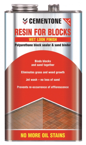 Bostik Resin For Blocks Wet Look - 5 litre - Box of 1