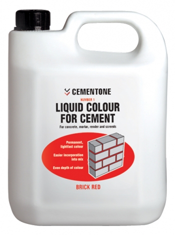 Bostik Liquid Cement Colours - Red - 1 litre - Box of 6