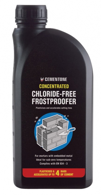 Bostik Frostproofer Chloride Free Concentrate  - 1 litre - Box of 6