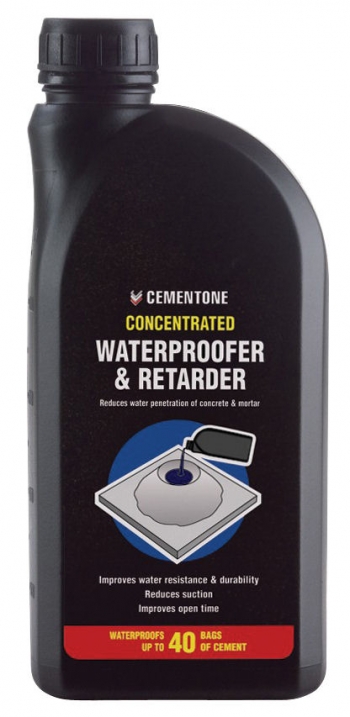Bostik Waterproofer Concentrate - 1 litre - Box of 6