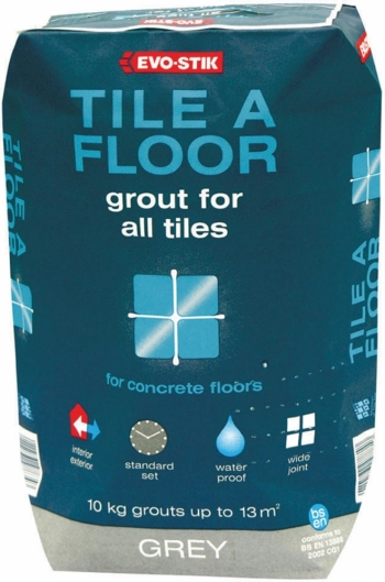 Bostik Tile A Floor Grout For All Tiles - Grey - 5 kg - Box of 3