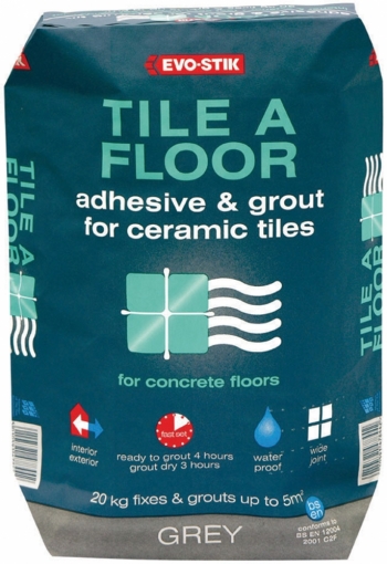 Bostik Tile A Floor Adh & Grout For Ceramic Tiles  - 20 kg - Box of 1