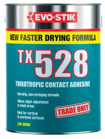Bostik Tx 528 Thixotropic Contact Adhesive - 1 litre - Box of 12
