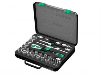 Wera Zyklop Premium Box Set 37pc 1/2 inch  Drive - Metric