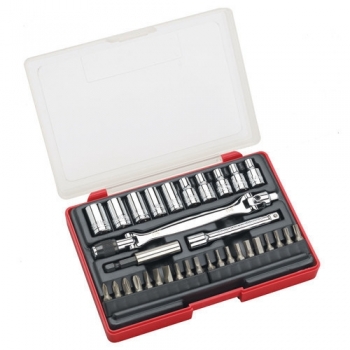 Clarke PRO218 33 piece Bit & Socket Wrench Set