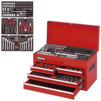 Clarke CHT388 - 178pc Pro Tool Set & Chest