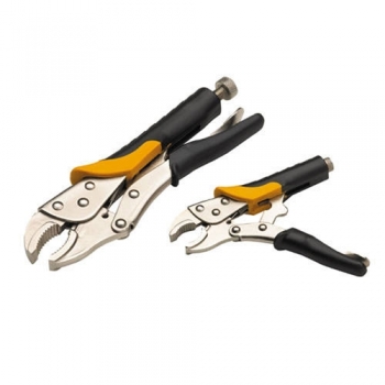 Clarke CHT541 2-Pce Curved Jaw Locking Pliers