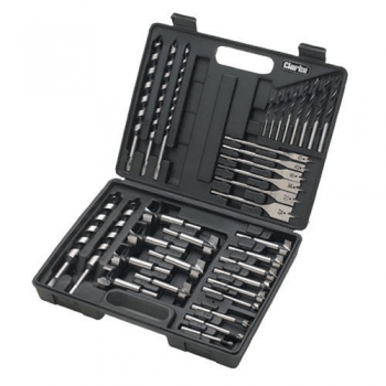 Clarke CHT567 - 35pce Wood Drill Bit Set