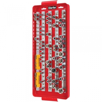 Clarke CHT646 110 Pce Socket Rail Tray