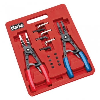 Clarke CHT686 10? (254mm) Circlip Plier Set
