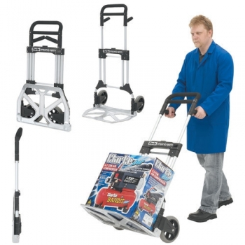 Clarke CSTF6 Heavy Duty Aluminium Folding Sack Truck - 200kg