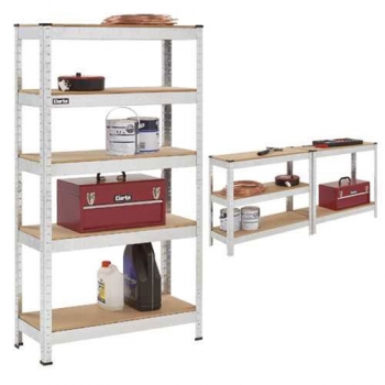 Clarke  CS5150 150kg Quick Assembly Shelving (Galvanised)