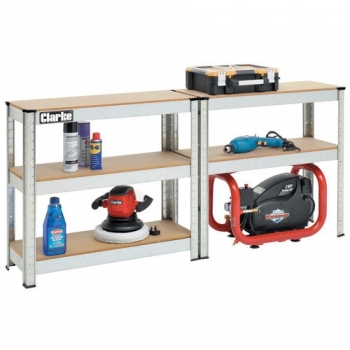 Clarke CSR5350G Boltless Shelving Unit - 350Kg Galvanised
