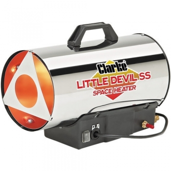 Clarke Little Devil Stainless Steel Gas Heater