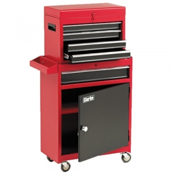 Clarke CTB5C 5 Drawer Combination Tool Chest & Cabinet Set