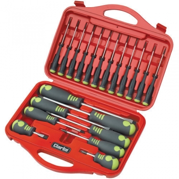 Clarke CHT647 20 Pce Screwdriver Set
