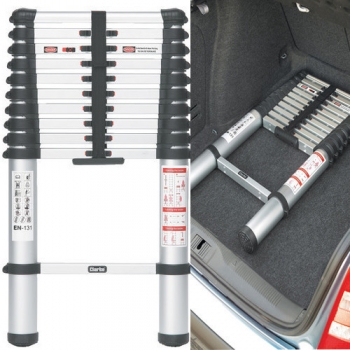 Clarke TL-2 3.21m Aluminium Telescopic Ladder