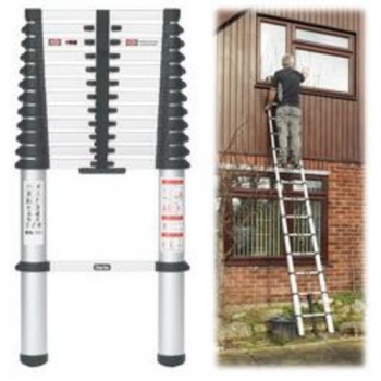 Clarke TL-3 3.81m Aluminium Telescopic Ladder