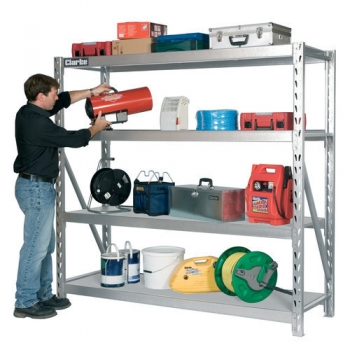 Clarke CS4700 4 Shelf Heavy Industrial Racking 800kg