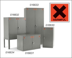Barton Storage Safestore - COSHH Substance Cabinet c/w 1 Shelf  711 x 915 x 457mm - 016631
