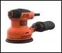 BLACK & DECKER BEW210 240v - Orbital sander - 125mm dia pad - Code BEW210