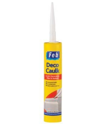 Feb Deco Caulk Acrylic Decorators Filler & Sealant (per 25 box)