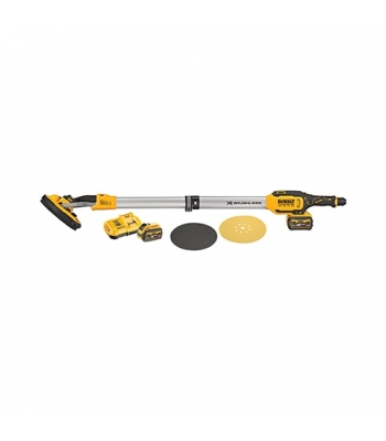 Dewalt DCE800T2 18V XR Brushless 225mm Drywall Sander - 2 x 6Ah - 18v