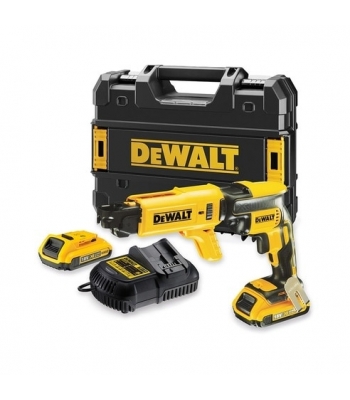 Dewalt DCF620P2K 18V Li-Ion BRUSHLESS Collated Drywall Screwdriver 5.0Ah Kit - 18v
