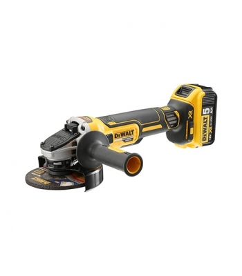 Dewalt DCG405P2 18V XR Brushless 125mm Angle grinder Kit ( 2 x Batteries) - 18v