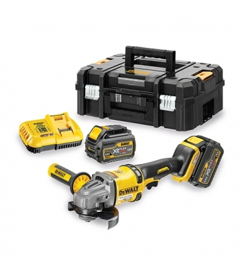 Dewalt DCG414T2 54V XR FLEXVOLT 125mm Angle Grinder Kit (2 x Batteries) - 54v