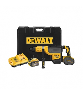 Dewalt DCH773Y2 54V XR FLEXVOLT 52mm SDS-Max Hammer Drill - 2 X 12Ah - 54v