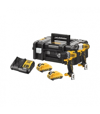 Dewalt DCK2110L2T 12V XR Brushless Twin Kit - 2 X 3Ah - 12v