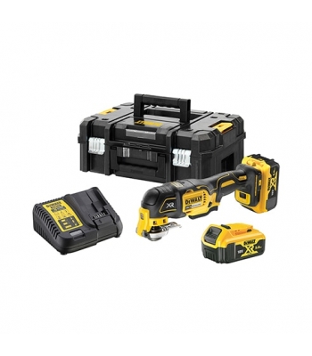Dewalt DCS356P2 18V XR Brushless 3 Speed Oscillating Speed Multi-Tool - 2 X 5Ah - 18v