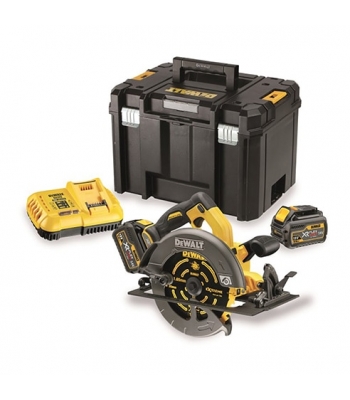Dewalt DCS575T2 54V XR FLEXVOLT 190mm Circular Saw kitted 2x batteries - 54v