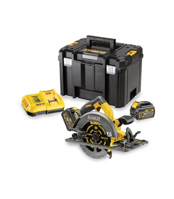 Dewalt DCS576T2 54v XR Circ Saw track comp. kitted 2x batteries - 54v